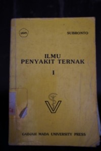 Image of Ilmu Penyakit Ternak I