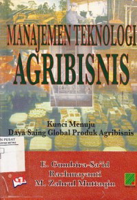 Image of Manajemen Teknologi Agribisnis