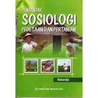 Image of Pengantar Sosiologi Pedesaan Dan Pertanian